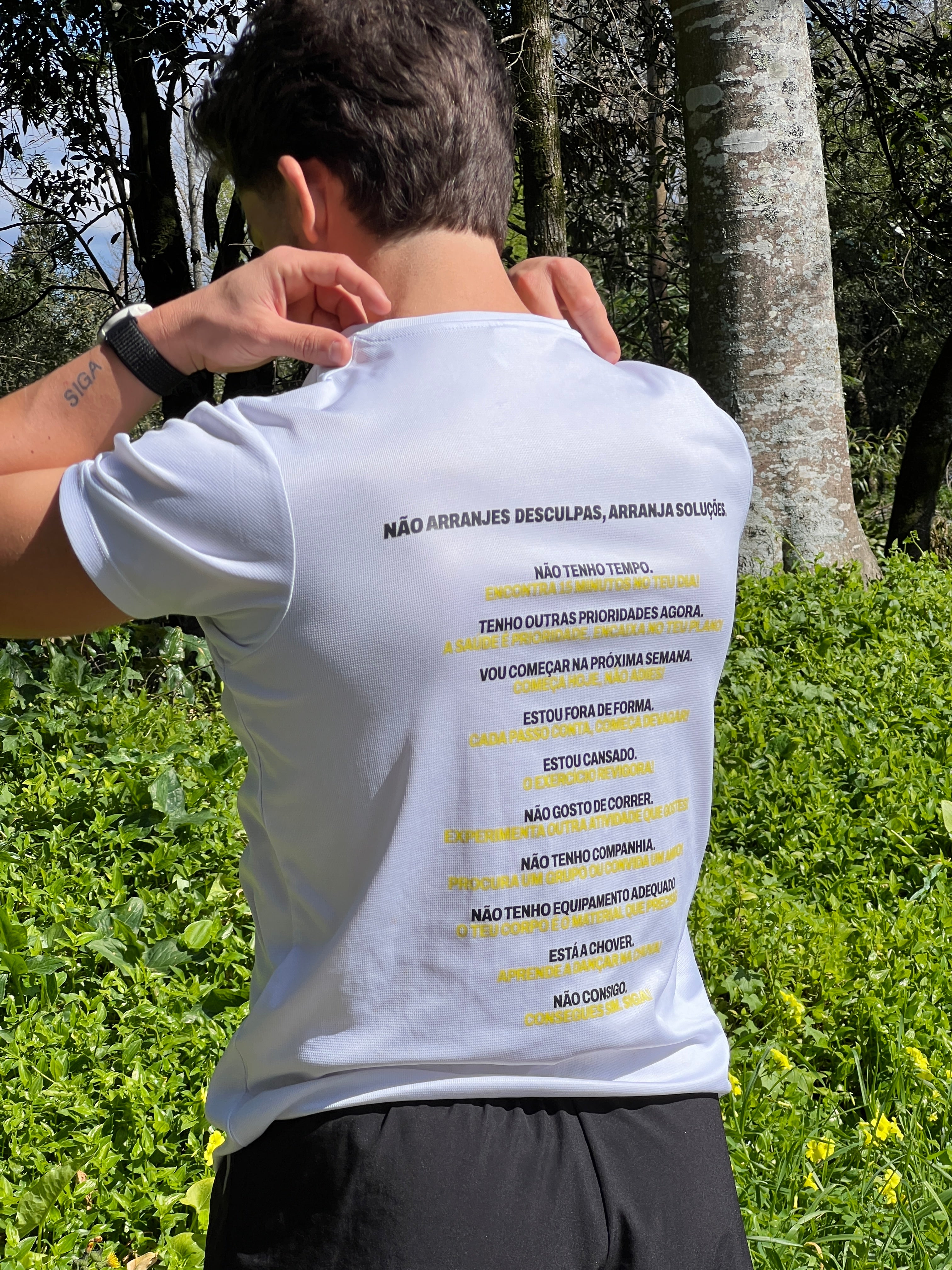 T-Shirt SIGA Branco